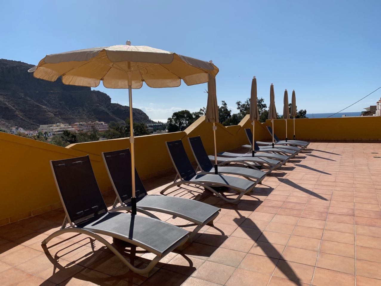 Enormous rooftop terrace area